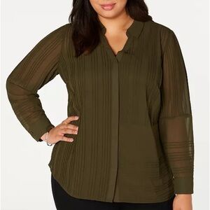 Alfani Sheer Long Sleeve